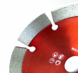 Tarcza z odginanymi rogami do betonu zbrojonego - zęby