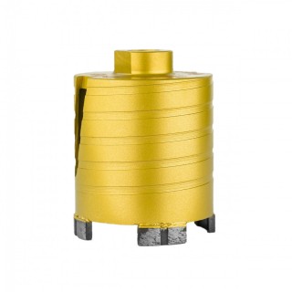 Diamantová vŕtacia korunka s laserom napaľovaná do konzerv