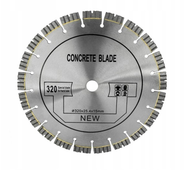 Diamantový kotúč na rezanie betónu (pre WT320)