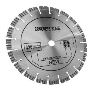 Diamantový kotúč na rezanie betónu (pre WT320)
