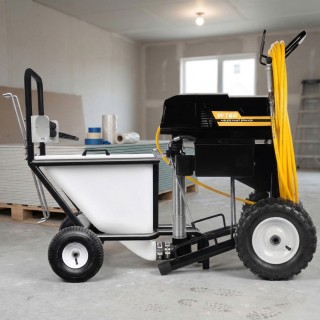 Košový zásobník na farbu a tmel 60 l