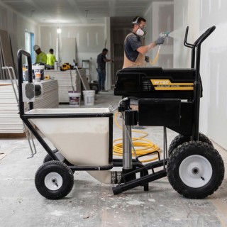 Košový zásobník na farbu a tmel 60 l