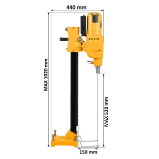 Jadrová vŕtačka na jednoduchom stojane WT255E