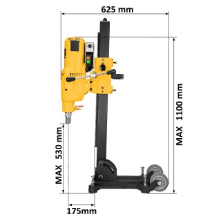 Jadrová vŕtačka na sklopnom stojane WT305E