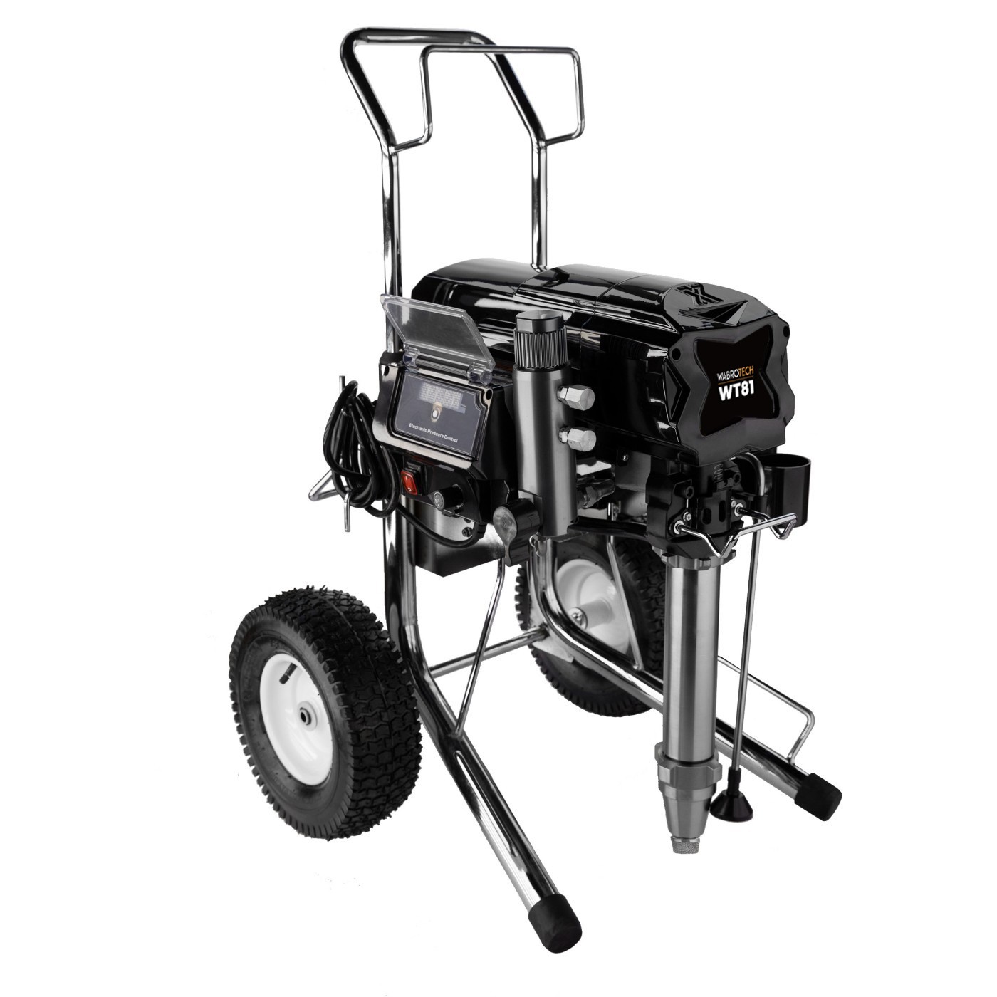 Agregat malarsko-tynkarski WABROTECH WT81 - widok boczny 