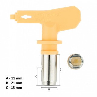 Dysza niskociśnieniowa WABROTECH wymiary